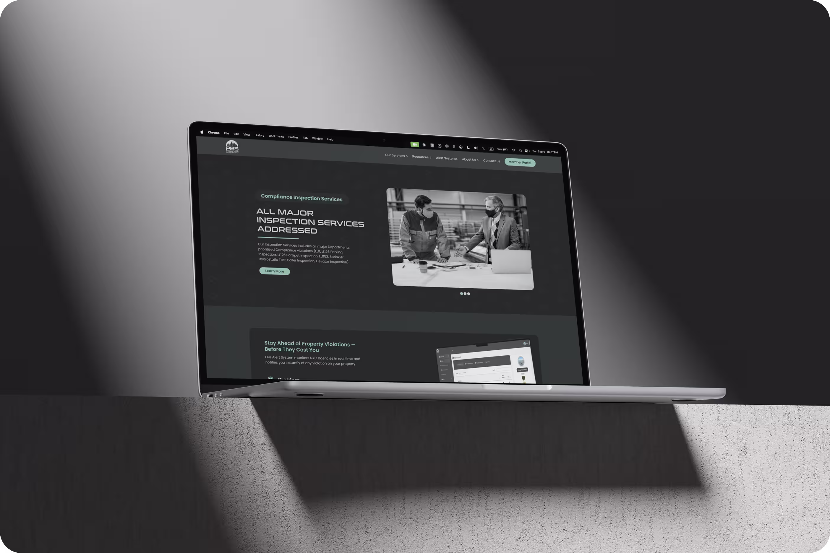 Proactive Building Solutions website case study